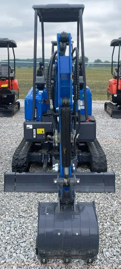 Cfgindustrial 2 Ton Mini Excavator Yanmar Diesel Engine Retractable Tracks & Pilot Control | DM20YM