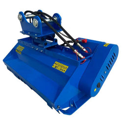 Cfgindustrial 40" Excavator Flail Mower Attachment with Hydraulic Motor | AGT-EXFLM115