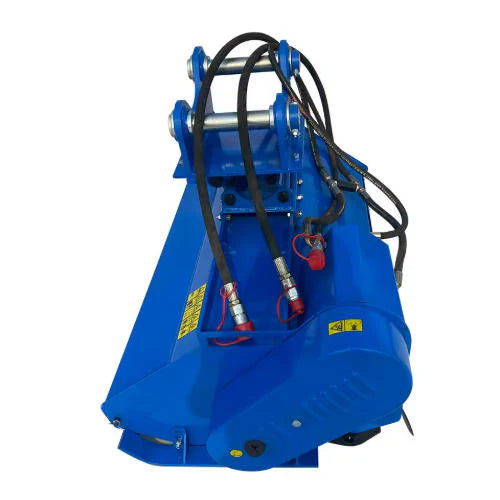 Cfgindustrial 40" Excavator Flail Mower Attachment with Hydraulic Motor | AGT-EXFLM115