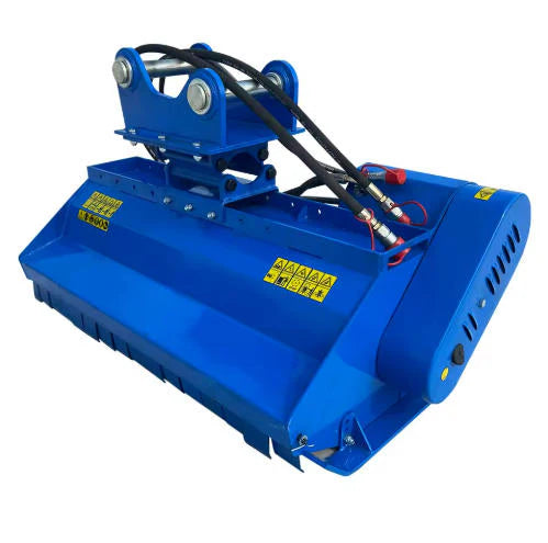Cfgindustrial 40" Excavator Flail Mower Attachment with Hydraulic Motor | AGT-EXFLM115