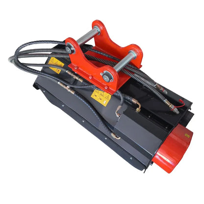 Cfgindustrial 40" Excavator Flail Mower Attachment with Hydraulic Motor | AGT-EXFLM115