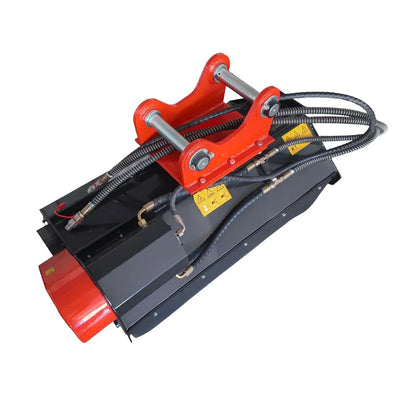 Cfgindustrial 40" Excavator Flail Mower Attachment with Hydraulic Motor | AGT-EXFLM115