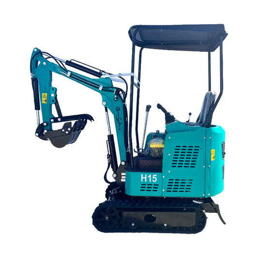Cfgindustrial 1 Ton, 13.5 HP RATO Engine Mini Excavator with Pilot Control System | AGT-H15R