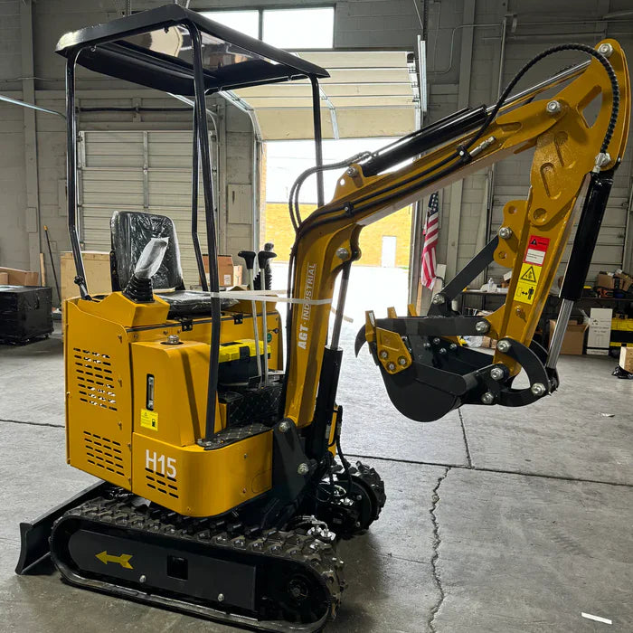 Cfgindustrial 1 Ton, 13.5 HP RATO Engine Mini Excavator with Pilot Control System | AGT-H15R