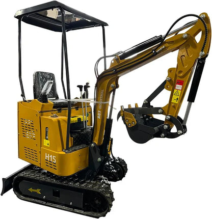 Cfgindustrial 1 Ton, 13.5 HP RATO Engine Mini Excavator with Pilot Control System | AGT-H15R