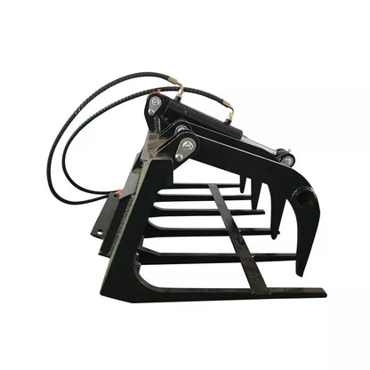 Cfgindustrial 39" Hydrualic Grapple for Mini Skid Steer – Wood, Brush & Debris Handling Attachment | AGT-M-HGB