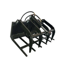 Cfgindustrial 39" Hydrualic Grapple for Mini Skid Steer – Wood, Brush & Debris Handling Attachment | AGT-M-HGB