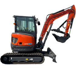 Cfgindustrial 4 Ton Mini Excavator with Kubota D1703 Engine with Hydraulic Thumb | CFG-40UF