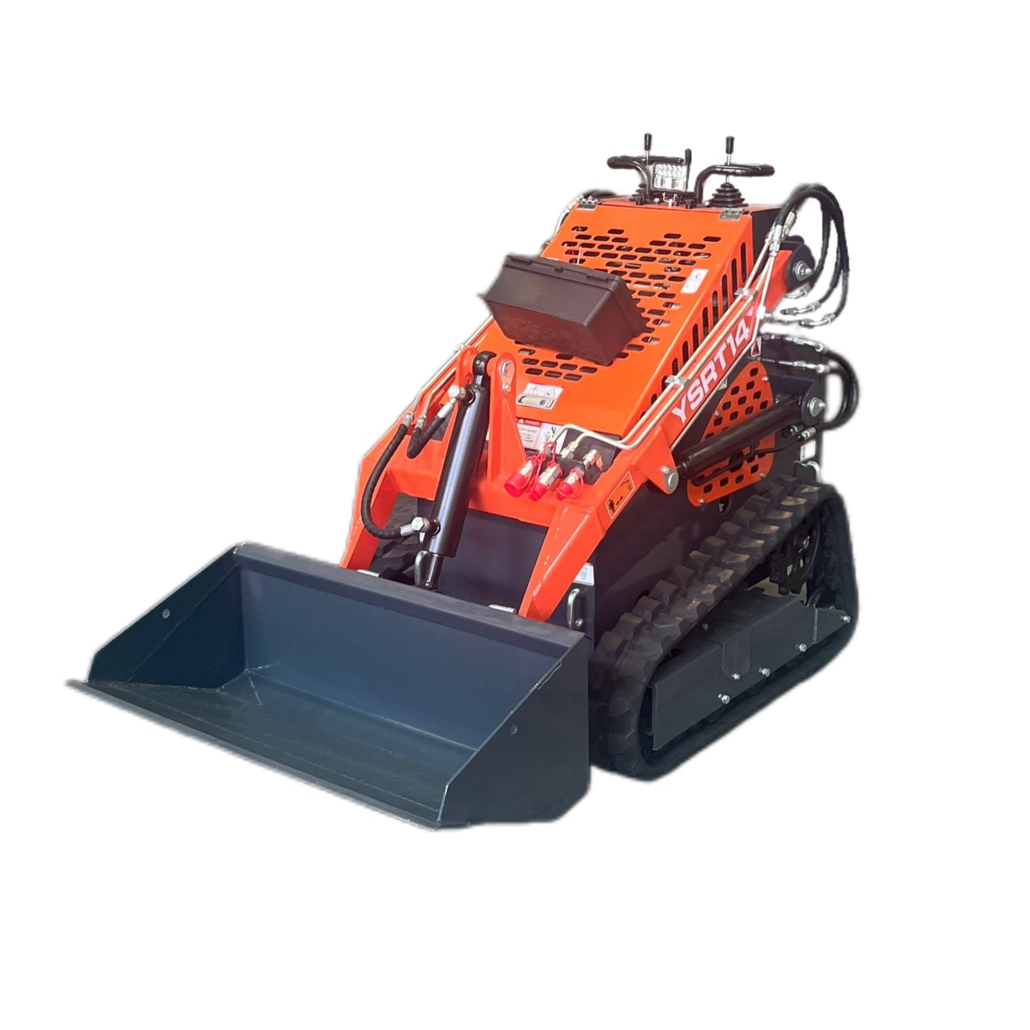 Cfgindustrial 0.75 Ton Stand-on Skid Steer Track Loader Crawler | AGT-YSRT14