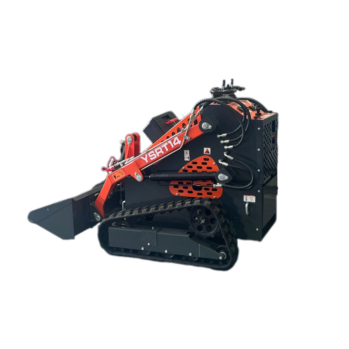 Cfgindustrial 0.75 Ton Stand-on Skid Steer Track Loader Crawler | AGT-YSRT14