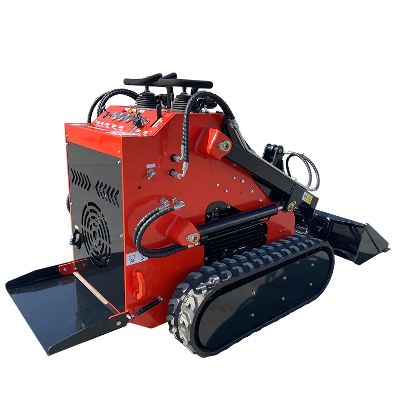 Cfgindustrial 1 Ton Mini Skid Steer Track Loader with 23HP RATO Engine | LRT23