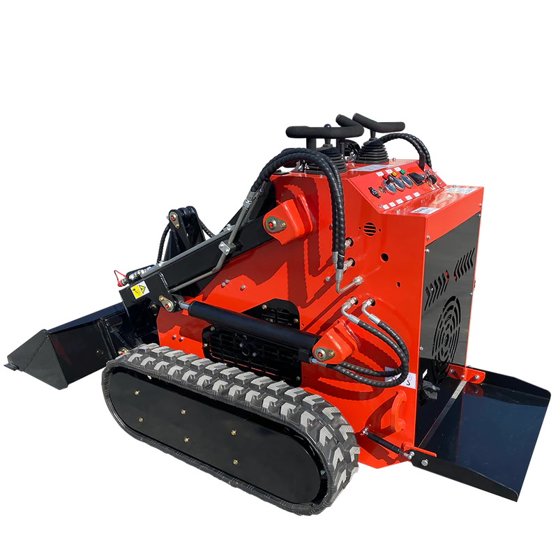 Cfgindustrial 1 Ton Mini Skid Steer Track Loader with 23HP RATO Engine | LRT23