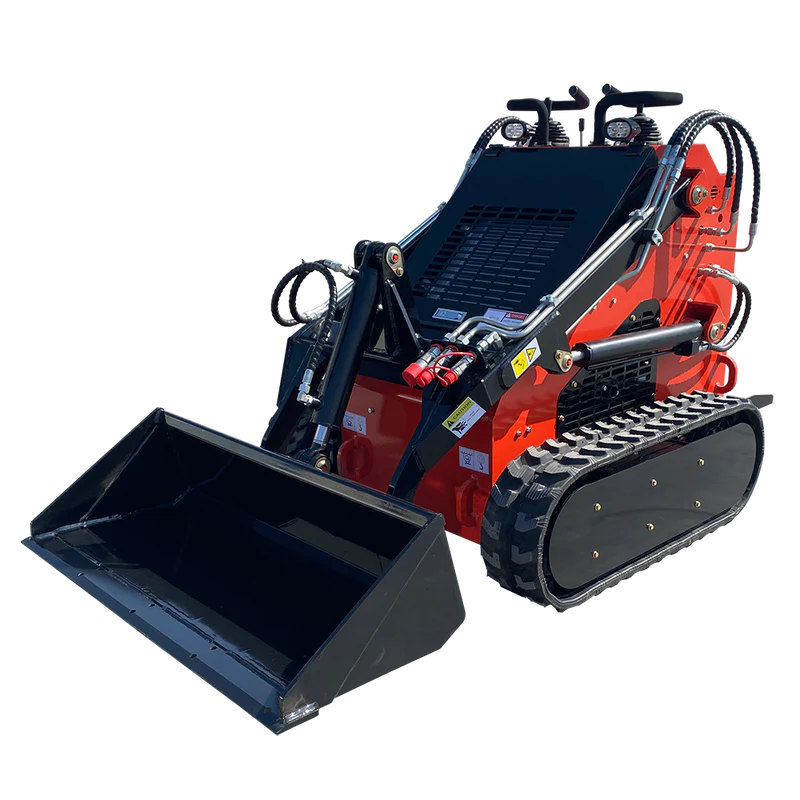 Cfgindustrial 1 Ton Mini Skid Steer Track Loader with 23HP RATO Engine | LRT23