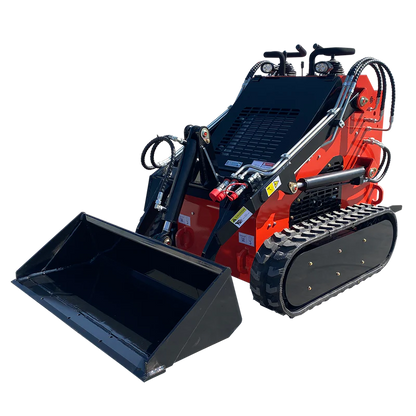 Cfgindustrial 1 Ton Mini Skid Steer Track Loader with 23HP RATO Engine | LRT23