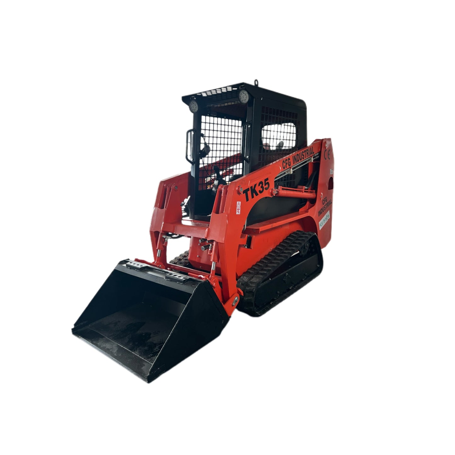 Cfgindustrial 1.4 Ton Mini Skid Steer Loader w/ Kubota D1105 Engine Open Cab  | TK35