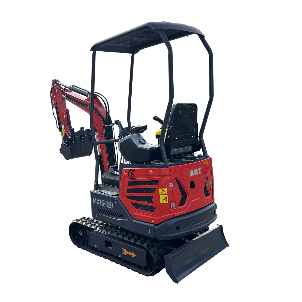 Cfgindustrial 1 Ton 13.5HP B&S Engine Mini Excavator W/Pilot Control | MX15-B