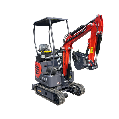 Cfgindustrial 1 Ton 13.5HP B&S Engine Mini Excavator W/Pilot Control | MX15-B