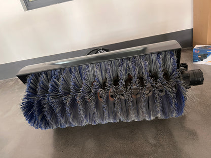 Cfgindustrial Mini Skid Steer Sweeper Attachment 49" Angle Rotary Broom Brushes | M-AB