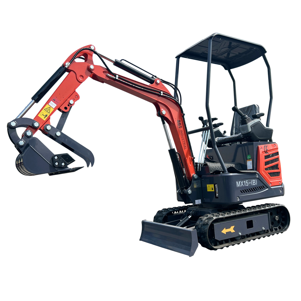 Cfgindustrial 1 Ton 13.5HP B&S Engine Mini Excavator W/Pilot Control | MX15-B