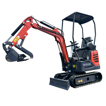 Cfgindustrial 1 Ton 13.5HP B&S Engine Mini Excavator W/Pilot Control | MX15-B
