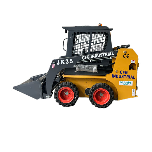 Cfgindustrial 1.4 Ton Open Operator Wheel Skid Steer Loader | JK35