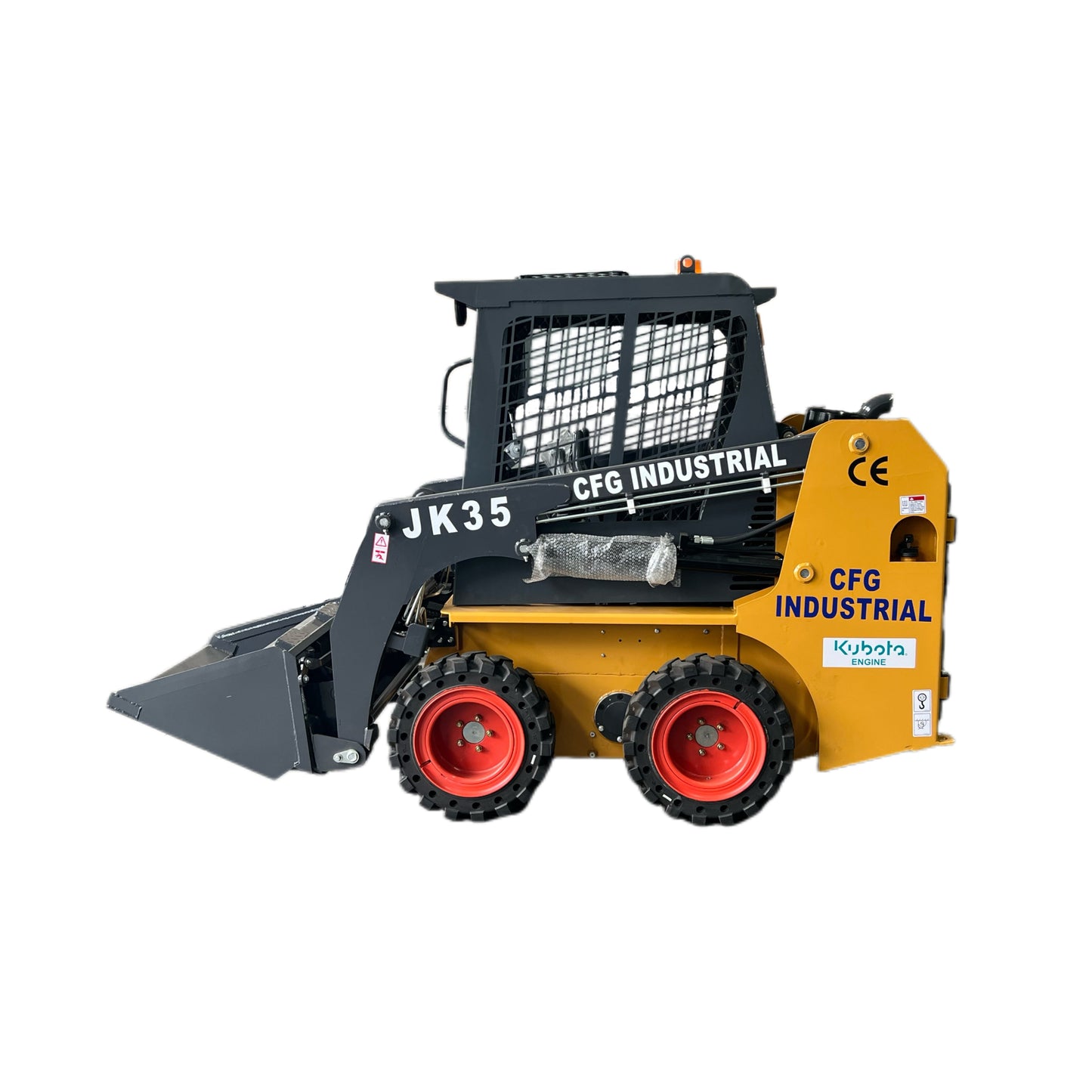 Cfgindustrial 1.4 Ton Open Operator Wheel Skid Steer Loader | JK35