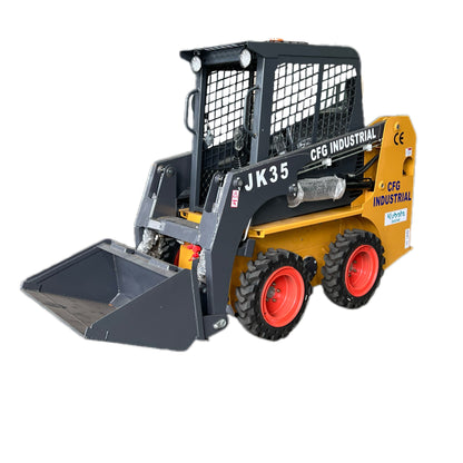 Cfgindustrial 1.4 Ton Open Operator Wheel Skid Steer Loader | JK35