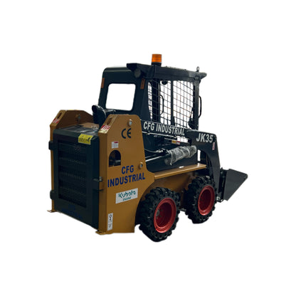 Cfgindustrial 1.4 Ton Open Operator Wheel Skid Steer Loader | JK35