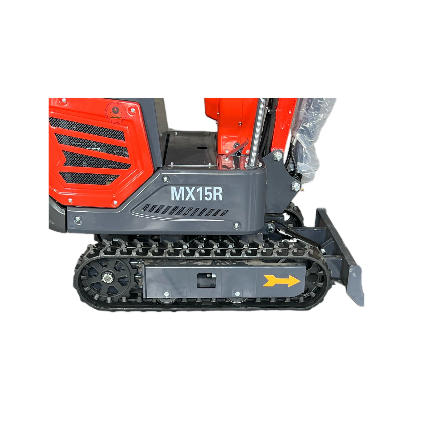 Cfgindustrial 1 Ton Mini Excavator with 9.8kW Gasoline Engine Compact Crawler Digger | MX15R