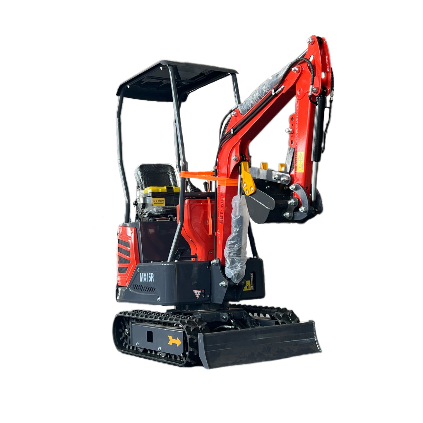 Cfgindustrial 1 Ton Mini Excavator with 9.8kW Gasoline Engine Compact Crawler Digger | MX15R