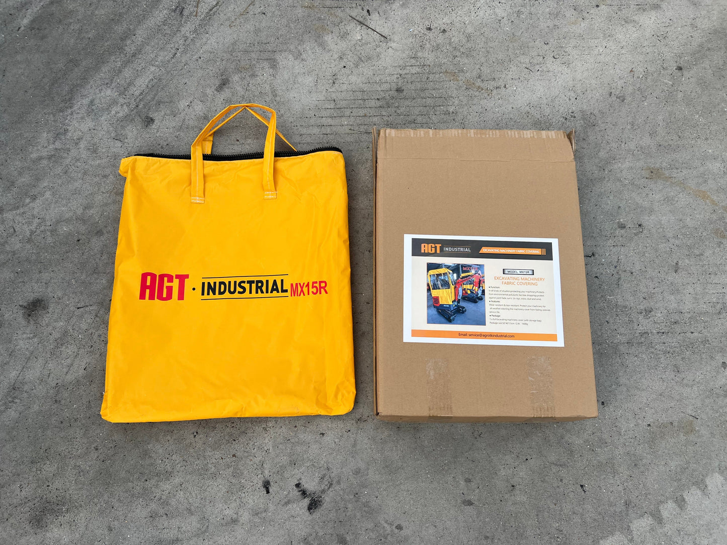 Cfgindustrial Mini Excavator All Weather Protective Cover
