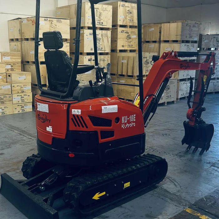Cfgindustrial 1.8 Ton Mini Excavator with Kubota D722 Engine | KU18EC