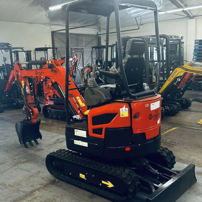 Cfgindustrial 1.8 Ton Mini Excavator with Kubota D722 Engine | KU18EC