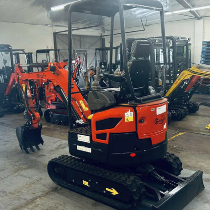 Cfgindustrial 1.8 Ton Mini Excavator with Kubota D722 Engine | KU18EC