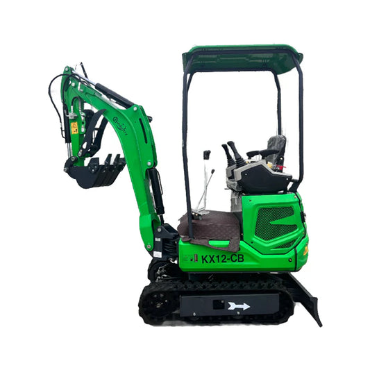 Cfgindustrial 1 Ton Mini Excavator with B&S Engine w/ Hydraulic Thumb & Swing Boom | KX12-CB