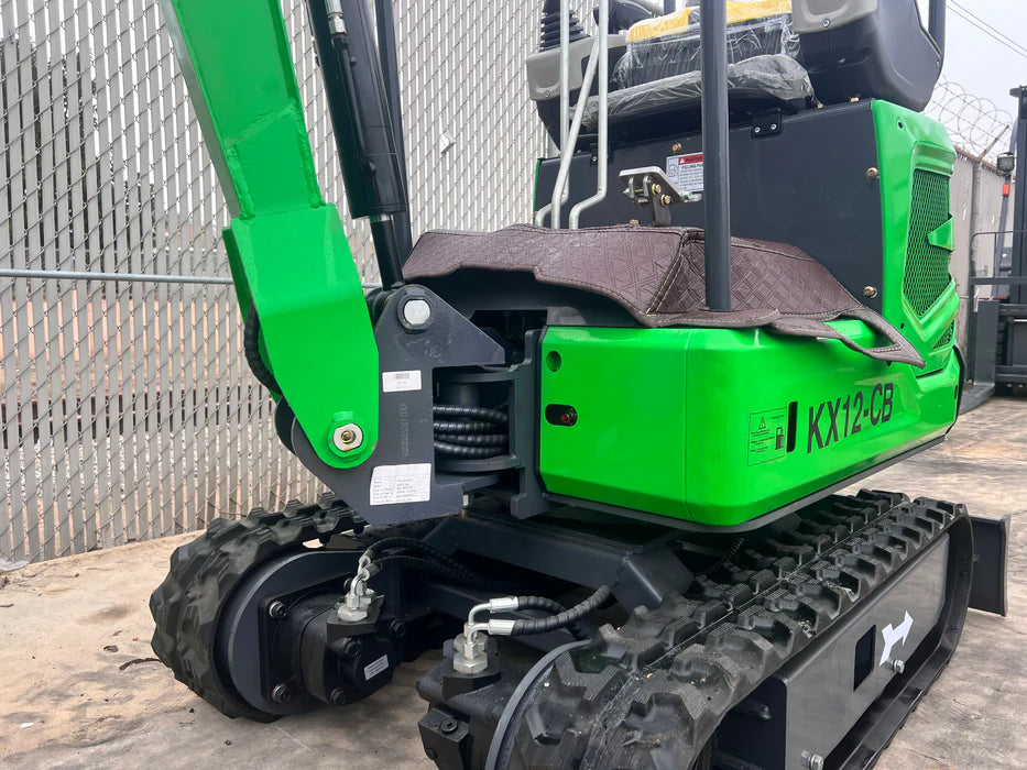 Cfgindustrial 1 Ton Mini Excavator with B&S Engine w/ Hydraulic Thumb & Swing Boom | KX12-CB