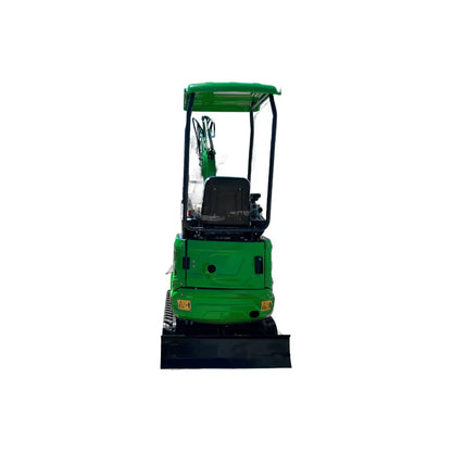 Cfgindustrial 1 Ton Mini Excavator with B&S Engine, Retractable Tracks & Hydraulic Thumb | KX12-CDB