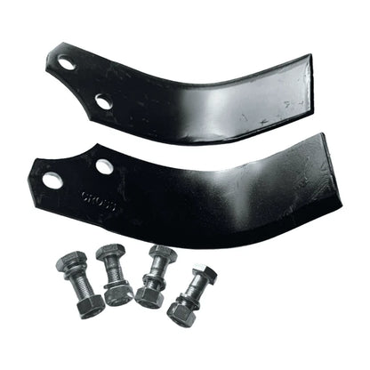 Cfgindustrial 20PCS Rotary Tiller Blades L-Tines Replacement Fit for TAS74, TAS81 | LDZC-TS