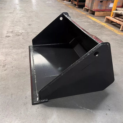 Cfgindustrial 32" Toothless Bucket for Mini Skid Steer Loader | AGT-M-BK32