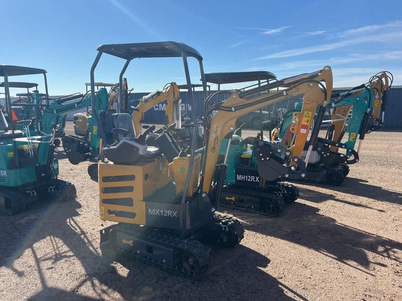Cfgindustrial 1 Ton Mini Crawler Excavator with Rato 11.5HP Gasoline Engine | MX12RX