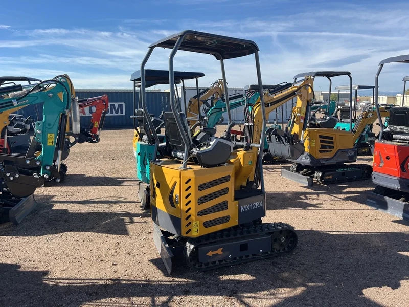 Cfgindustrial 1 Ton Mini Crawler Excavator with Rato 11.5HP Gasoline Engine | MX12RX