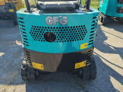 Cfgindustrial 1 Ton Mini Excavator Rato Engine w/ 16" Digging Bucket | QH12R