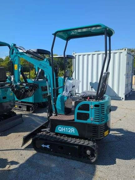 Cfgindustrial 1 Ton Mini Excavator Rato Engine w/ 16" Digging Bucket | QH12R
