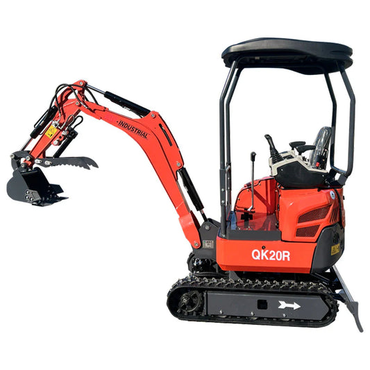 Cfgindustrial 1 Ton Mini Excavator with 23 HP Rato Engine | QK20R
