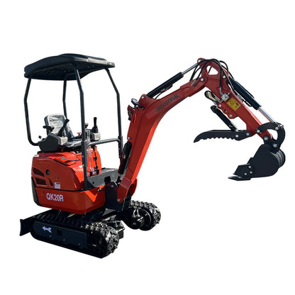 Cfgindustrial 1 Ton Mini Excavator with 23 HP Rato Engine | QK20R