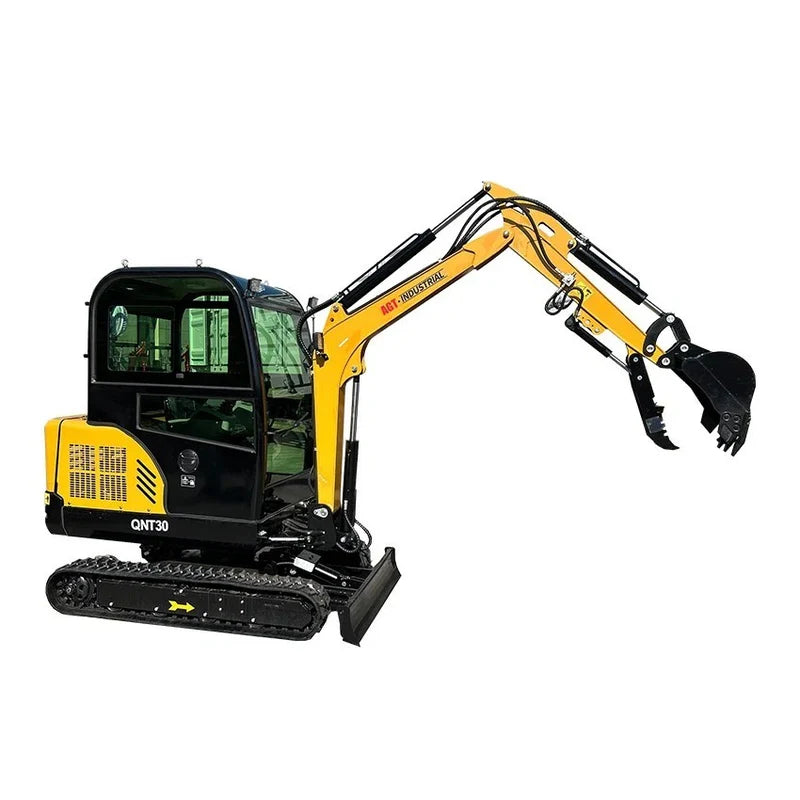 Cfgindustrial 1.8 Ton Mini Excavator with 25 HP Kubota D902 Engine, Hydraulic Thumb & Pilot Controls | QNT30