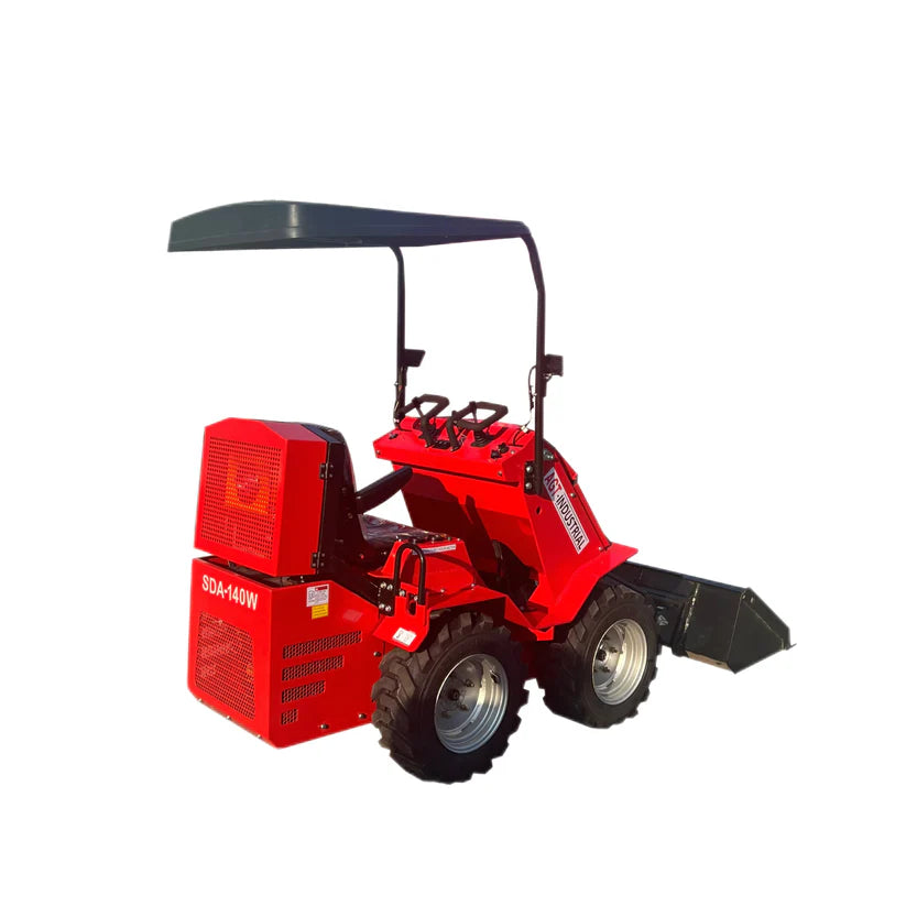 Cfgindustrial 0.8 Ton Mini Skid Steer with Rato Gasoline Engine | SDA-140W