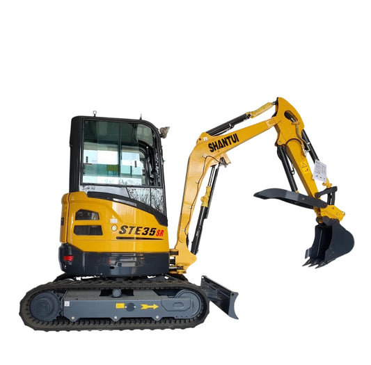 Cfgindustrial 2.8 Ton Yanmar Diesel Engine Mini Excavator with Hydraulic Thumb | CFG-STE35SR