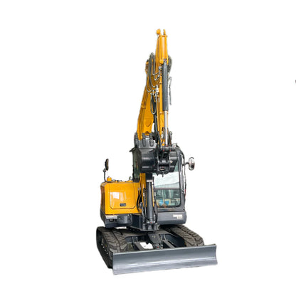Cfgindustrial 6 Ton Mini Excavator with Kubota V2607T Engine w/ Hydraulic Thumb & Pilot Control | STE75