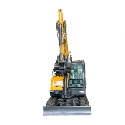 Cfgindustrial 6 Ton Mini Excavator with Kubota V2607T Engine w/ Hydraulic Thumb & Pilot Control | STE75